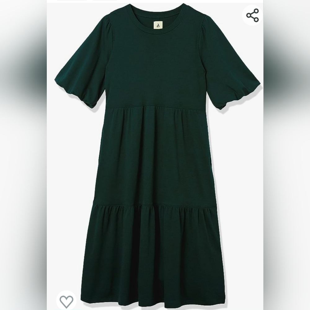 COPY - Women's Organic Cotton Fit and Flare Dress100% cotton , 6xl